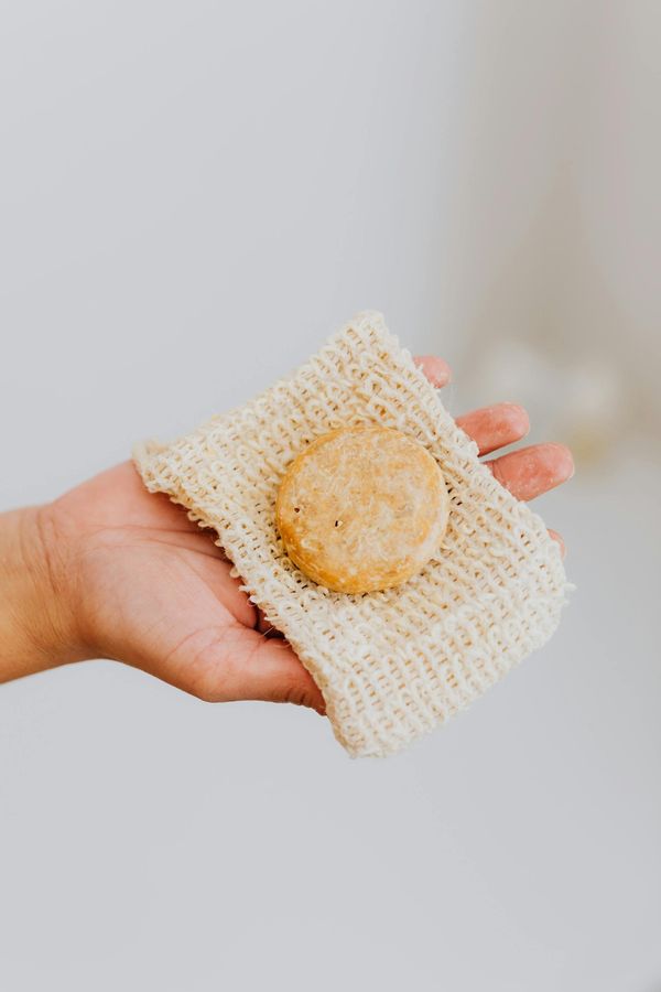 Natural sisal sponge